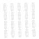 thumbnail image 5 of Milisten 20Ud Botella Vacía Compacta Transparente Para Líquidos Cosméticos Con Tapa, 5 of 8