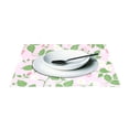 thumbnail image 3 of Flowers Leaves Strawberries 12×18 inch Placemats Heat Resistant Washable Foldable Rectangular Placemats Set Decoration Indoor Outdoor for Kitchen Dining Table 1PC, 3 of 8