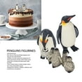 thumbnail image 3 of Penguins Figurines Toys, Decorative PVC Multifunction Early Education Penguins Animal Model Highly Simulation  For Home Decor, 3 of 8