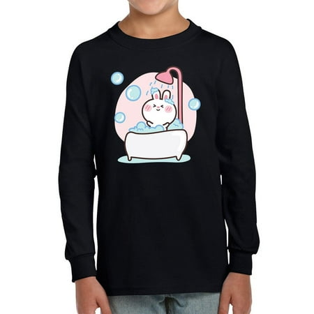 

Baby Rabbit Taking A Bath Long Sleeve Toddler -Image by Shutterstock 5 Toddler