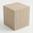 thumbnail image 2 of Mesa Lateral Cubo Minimalista Japandi Acabado Roble Claro 45x45x45 cm - LEMICH, 2 of 5