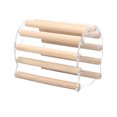 thumbnail image 3 of Octopus Shaped Hamster Wooden House Minimalist Hamster Golden Silk Bear Sleeping NestSmall, 3 of 8
