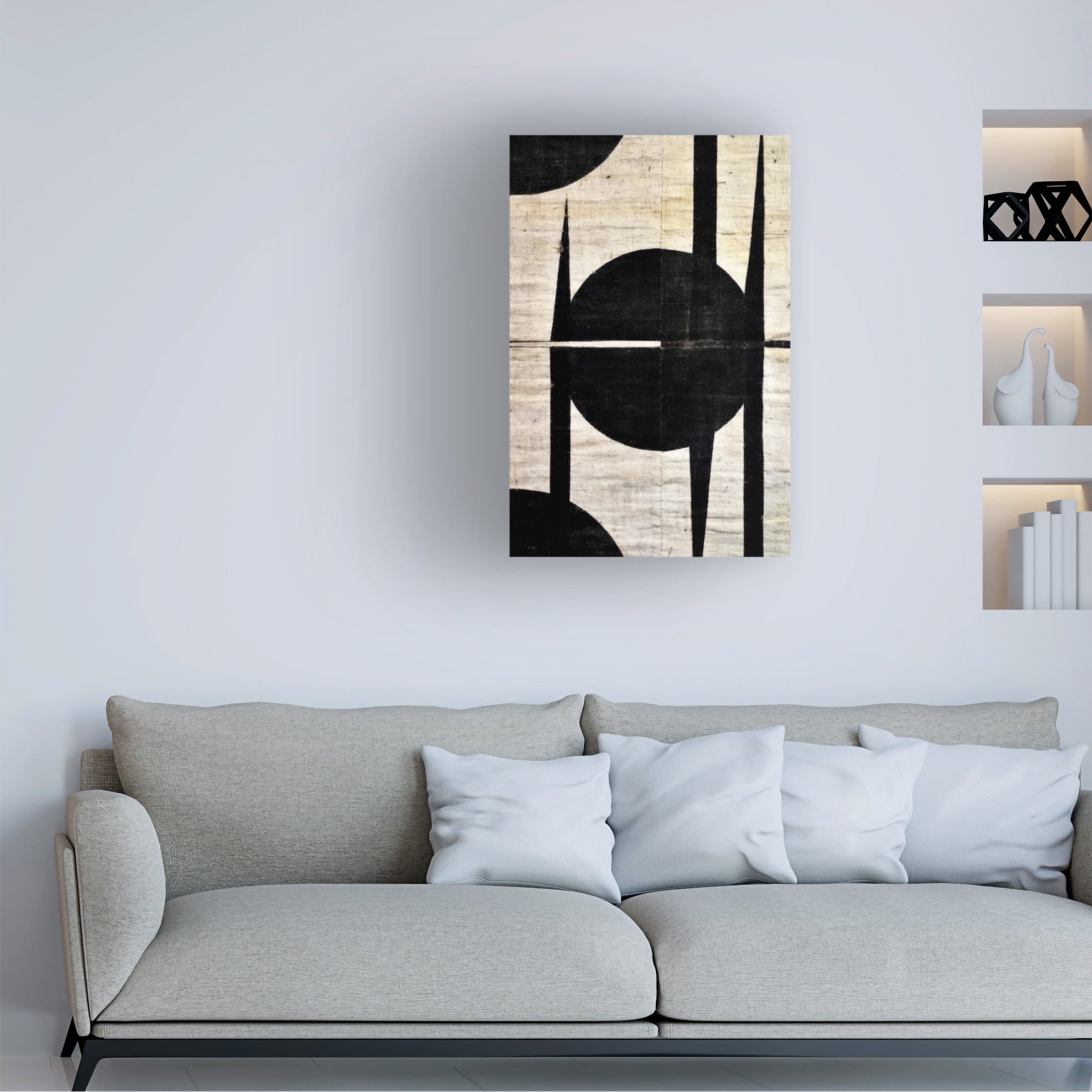 Trademark Fine Art Treechild Fixed Circle Canvas Wall Art