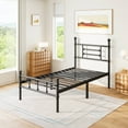 thumbnail image 6 of Woozuro Twin Size Bed Frame with Headboard/Footboard, 14 Inch Metal Platform Bed Frame, Easy Assembly, 6 of 7