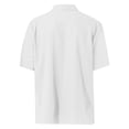 thumbnail image 4 of GiLiling Boys Button Down Shirt Cotton Short Sleeve Shirt Solid Summer Beach Shirt with Pocket (White, 13-14 Years), 4 of 8