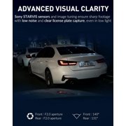 BlackVue DR770X-2CH II Dash Cam – Dual Full HD Front & Rear, Enhanced Visual Clarity, Fast Boot, USB-C Install, Effortless Video Playback via Wi-Fi, Cloud Remote Access, Smart Parking Mode (64GB)