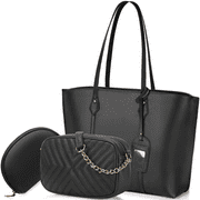 Handbag for Women Tote Bag Leather Shoulder Crossbody Bag Satchel Purse Set 3pcs