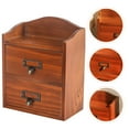 thumbnail image 2 of Shisuyan Desktop Wood Storage Box Drawer-type Storage Holder Household Sundries Arrangement Container, 2 of 9