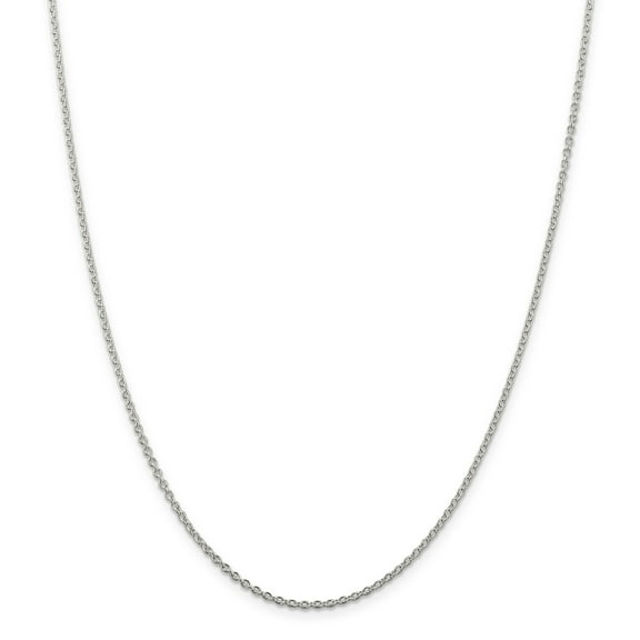 Primal Silver Sterling Silver 1.95mm Cable Chain