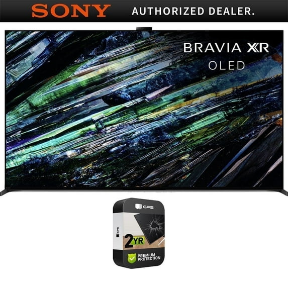Restored Sony XR65A95L BRAVIA XR A95L 65 inch QD-OLED 4K HDR Smart TV 2023 Bundle with 2 YR CPS Enhanced Protection Pack (Refurbished)