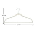 thumbnail image 4 of Better Homes & Gardens Non-Slip Rubberized Hangers – 10-Pack, Beige, 4 of 5