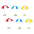 thumbnail image 4 of Shisuyan Umbrella Decoration Props Plastic 6Pcs 2.4X1.6X0.4In, 4 of 9