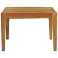 thumbnail image 2 of Modway Northlake Outdoor Premium Grade A Teak Wood Side Table in Natural, 2 of 4