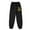 Black2, variant on Pants Girls Overalls Girl Sweatsuit Toddler Baby Girl Flare Pants Outfit Lined Baby Swim for Girls Casual Wear For Kids Stylish Sweatpants Daily Yellow 5-6Y