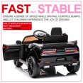 thumbnail image 2 of 2025 New 12V Kids Electric Car Ride on Car, Battery Powered with Remote Control, LED Lights, Blue Tooth, MP3,Great Gift for Boys Girls, Black, 2 of 9