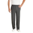 thumbnail image 3 of hajo pantalones de spa para hombres - pantalones de jogging, homewear, stay fresh, mezcla de algodón elástico, uni Antracita 5XL (5X-Large), 3 of 4