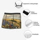 thumbnail image 3 of Fotbe Vibrant Wildflower Meadow Calzoncillos Tipo Boxer con Bolsa de Soporte Total para Hombre, X-Temp Fresco, Transpirable y de Secado Rápido-Medium, 3 of 5