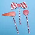 thumbnail image 4 of KAKOWELY Kit de accesorios para fotos navideñas, divertidos accesorios para selfies navideñas con pajita de plástico para adultos y niños, regalos de fiesta, suministros de decoración., 4 of 4