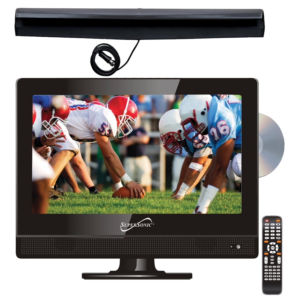 Supersonic 13.3" Class 720p Widescreen LED HDTV/DVD Combo (SC1312