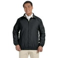 thumbnail image 1 of Harriton M710 Microfiber Club Jacket - Black/Stone - 4X-Large, 1 of 2