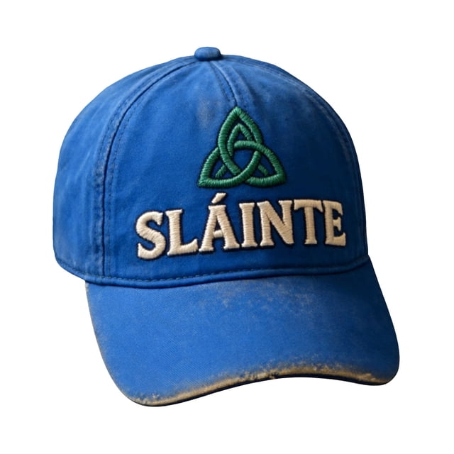 Sombrero Gorra de béisbol del Día de San Patricio para hombre y mujer, gorra de cerveza irlandesa con ajuste ajustable (azul) Rkxzt