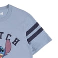 thumbnail image 7 of Disney Women's Lilo and Stitch Shirt, Graphic Print Sporty Stitch T-shirt Slate – 2XL, 7 of 7