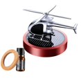 thumbnail image 3 of Ambientador de aire para coche, energía Solar automática con , adorno de avión, difusor de recarga de Colonia, apto para vehículos de oficina Rojo Sunnimix ambientador de coche, 3 of 7