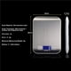 thumbnail image 2 of Lcd Pantalla Digital Ultrafina Báscula Electrónica Para Alimentos De Cocina Báscula De Alta Precisión De Acero Inoxidable 5Kg/1G Kearding HA023722-00, 2 of 7