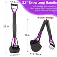 thumbnail image 2 of Pooper Scooper UPSKY de 81 cm para perros grandes y pequeños con bolsas de basura, 2 of 7
