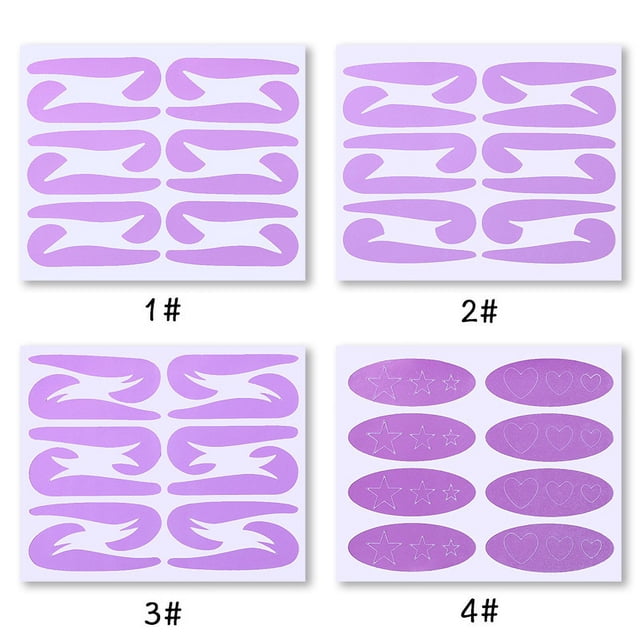 Plantilla de sombra de ojos, pegatina, plantilla de delineador de ojos, pegatinas reutilizables, juego de herramientas de maquillaje ahumado, delineador de ojos de gato, ojos ahumados, plantillas para ojos ahumados/ojos de gato Sincero Electrónica