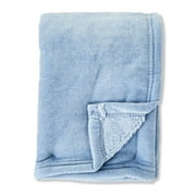 Parent's Choice Sea Angel Blue Cozy Chenille Blanket, 30" x 40"