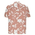 thumbnail image 4 of Fznquz Men's Shirts Hawaiian Short Sleeve Summer T Shirts Beach Button Down Men Clothing, 4 of 5