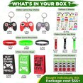 thumbnail image 1 of Happy Greetings 110 Pcs Video Game Party Favors, 12 juego de bolsas de fiesta de videojueg Happy Greetings Happy Greetings, 1 of 2