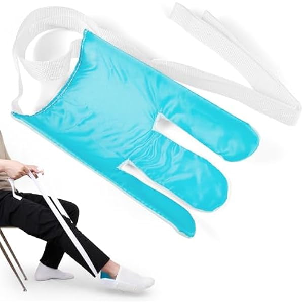 WAYANSock Aid - Sock Aids for Putting On Socks - Sock Aid Device for Putting Socks Easy On and Off for Seniors, Disabled, Pregnant - Sock Helper Aide Tool - Sock Assistant Device (Blue)