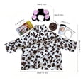 thumbnail image 4 of Bathrobe Porch Goose Outfits, Casual Home Style Bathrobe Outfit for Goose Figurine, Lovely Ornament for Outdoor Lawn and Courtyard Decoration, 4 of 8