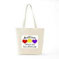 thumbnail image 6 of CafePress - Autism, Seeing The World From A Different Angle To - Unisex Canvas Tote Bag, Beige, 1-Piece, 6 of 7
