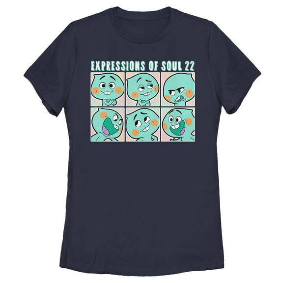 Women's Soul Expressions of 22  Graphic Tee Navy Blue Large