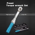 thumbnail image 4 of Quick-release Torque High Precise Torque Preset Wrenches 14inch Ratchet Head Torque Adjustable Bike Car Repairing Tool GCK-06S 1-6Nm, 4 of 7