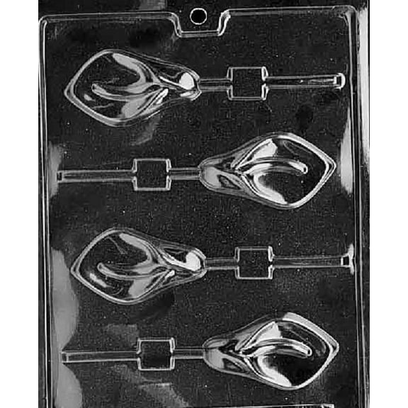 Grandmama's Goodies F077 Calla Lilly Lollipop Flower Chocolate Candy Soap Mold with Exclusive Molding Instructions