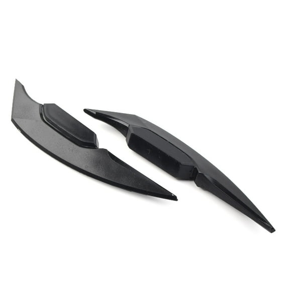 NS Motorcycle Air Deflector Winglet Fairing black Universal Motorbike Side Spoiler Side Fairing Winglets Wing Kit 1 pair