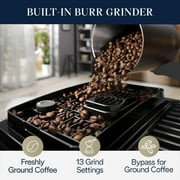 DeLonghi Magnifica ابدأ آلة إسبرسو أوتوماتيكية بالكامل مع فروثر الحليب الأوتوماتيكي - فضي