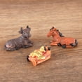 thumbnail image 5 of Christmas Characters Resin Set with Baby Jesus & Animals Realistic Scene Decorations, 5 of 6