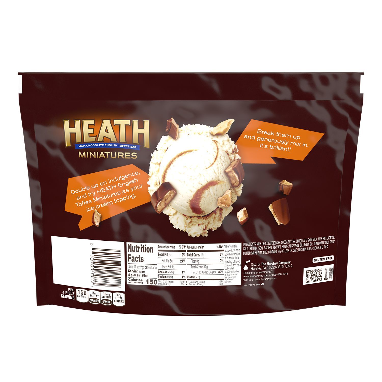 Buy HEATH, Miniatures Milk Chocolate English Toffee Candy Bars