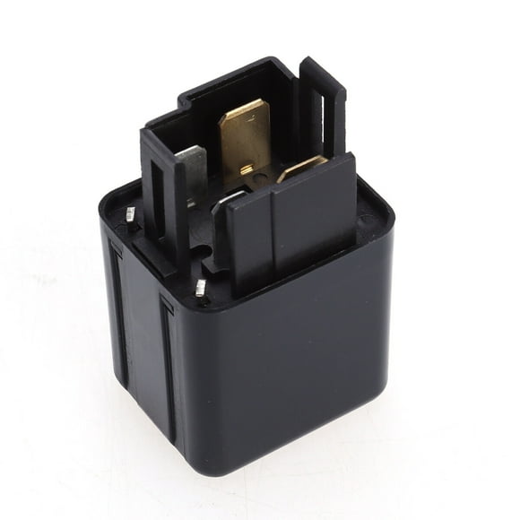 EXHUMKY Automático 12V 40A 4 Pines Compatible Con Modelos Sedan Y Color Negro