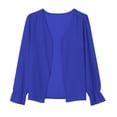 thumbnail image 6 of Szhihuiw Womens Cardigan Casual V Neck Long Sleeve Open Front Lightweight Cardigans Plus Size Clothes for Women, 6 of 6