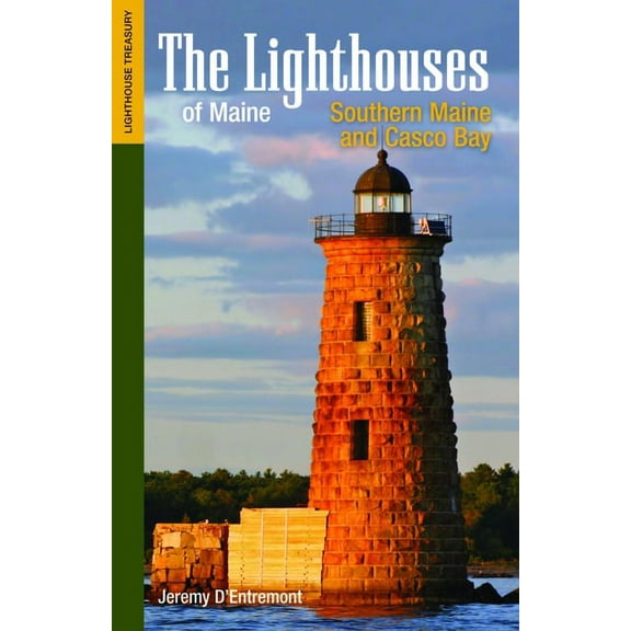 Lighthouse Treasury: Lighthouses of Maine: So Maine & Casco (Paperback)