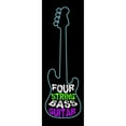 thumbnail image 3 of Phillip, Jamie 9x18 Black Modern Framed Museum Art Print Titled - 4 String Bass, 3 of 5