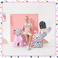 thumbnail image 6 of Carry on Hardshell Luggage Sets with Wheels Travel Essentials for Kids,Suitcases for Girls with Wheels Travel Pillow Airline Approved 16 Inch, 6 of 7