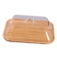 thumbnail image 2 of Rongfmy Cake Stand Tabletop Decorative Cookies Cake Holder Tray for Cheese Pie Snack Rectangle, 2 of 9