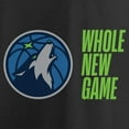 thumbnail image 4 of Men's Black Minnesota Timberwolves Whole New Game Team T-Shirt, 4 of 4